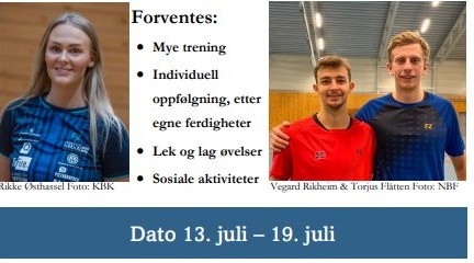 Badmintoncamp på Otta